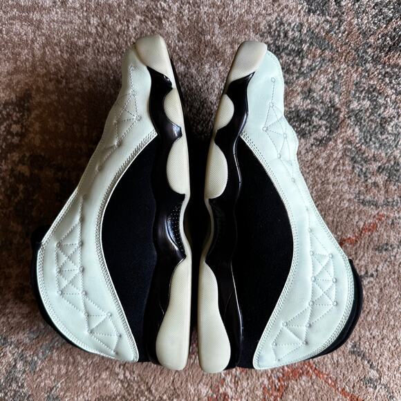 Nike Air Jordan 13 Retro Low Singles Day DM0803-300 Barley Green Black Mens 11.5 - Picture 8 of 13